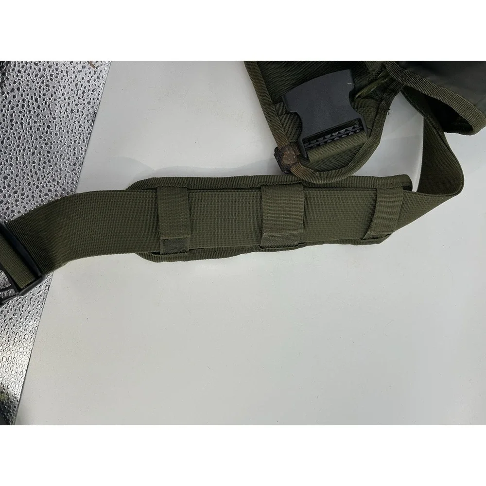 UTG Tactical Crossbody Shoulder Messenger Sling Bag Green MOLLE Range Pack Gear